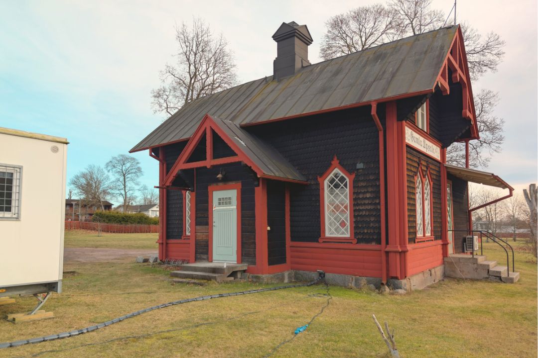 Renovering av Stationshuset Gamla Uppsala Kulturfastigheter